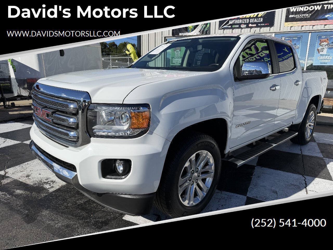Used 2020 GMC Canyon SLT w/ Trailering Package AWD/4WD image 1