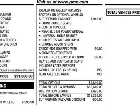 Used 2022 GMC Sierra 1500 SLT w/ SLT Premium Package image 2