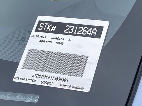 Certified 2026 Toyota Corolla SE FWD image 30