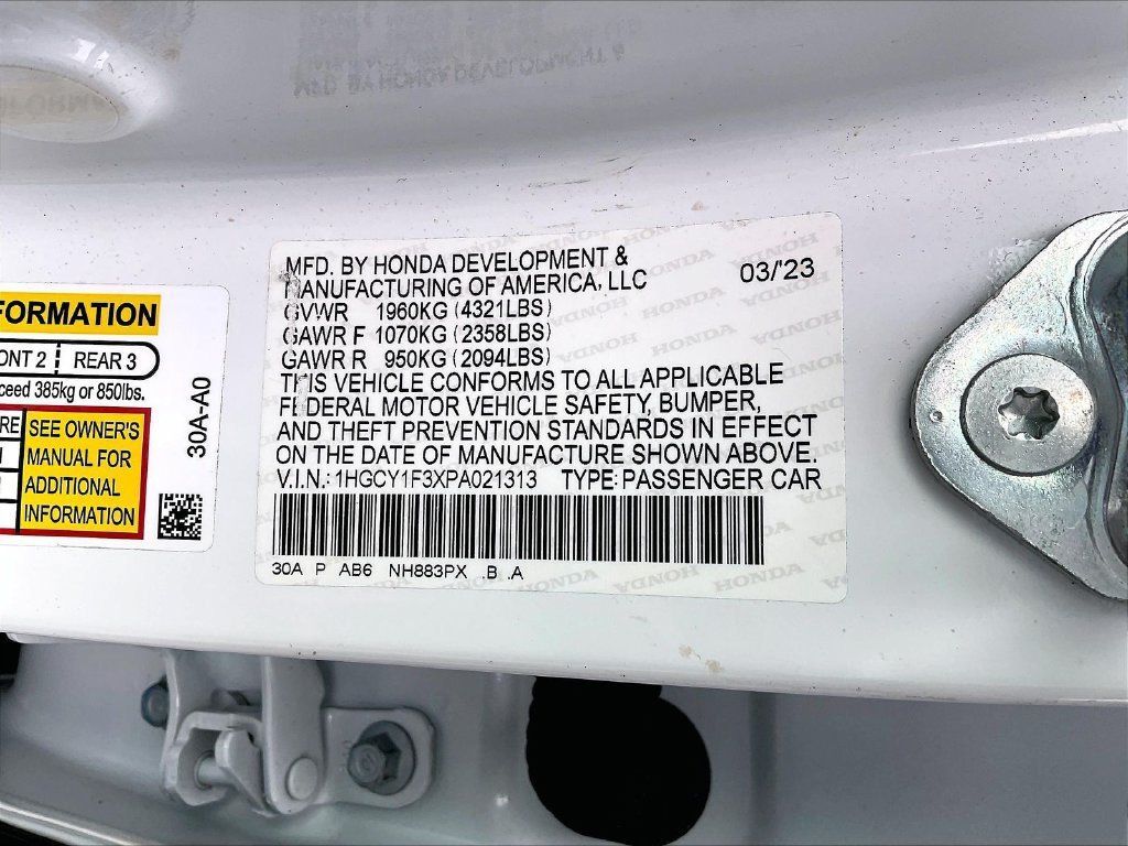 Used 2023 Honda Accord EX image 33