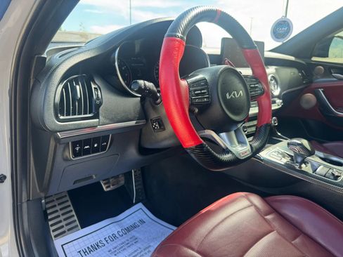 Used 2022 Kia Stinger GT2 w/ Red Interior Color Package RWD image 25