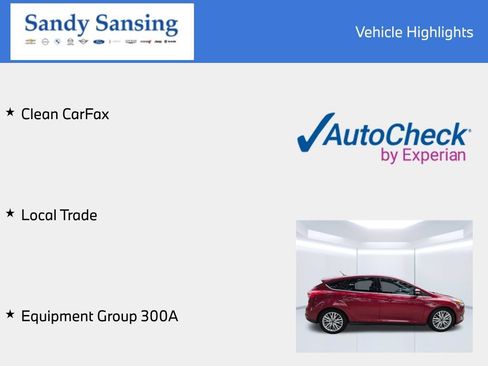 Used 2017 Ford Focus Titanium FWD image 7