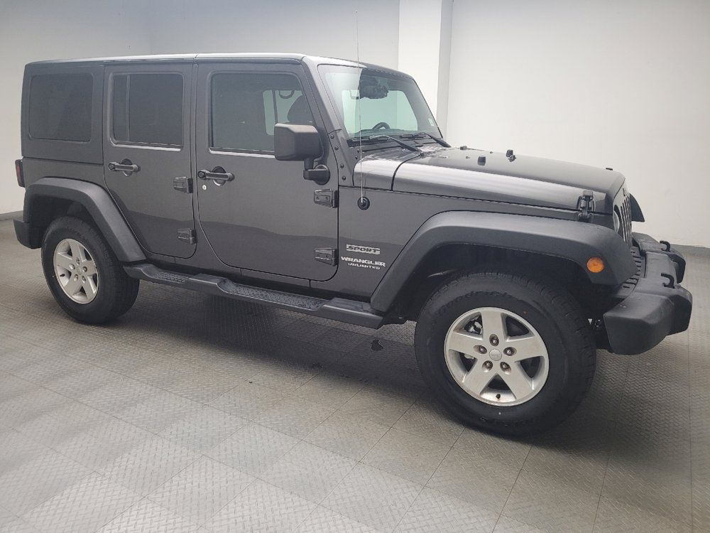 Used 2017 Jeep Wrangler Unlimited Sport w/ Quick Order Package 24S AWD/4WD image 11