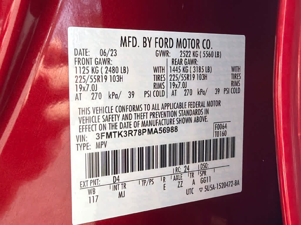 Used 2023 Ford Mustang Mach-E Premium w/ Mustang Nite Pony Package RWD image 37