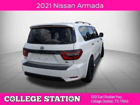 Used 2021 Nissan Armada SL w/ Midnight Edition Package RWD image 2