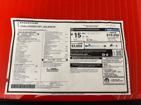 Used 2023 Dodge Challenger SRT Hellcat image 38