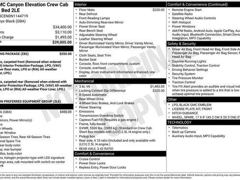 Certified 2022 GMC Canyon Elevation w/ Trailering Package RWD image 17