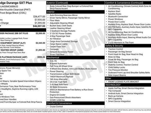 Used 2021 Dodge Durango SXT image 17