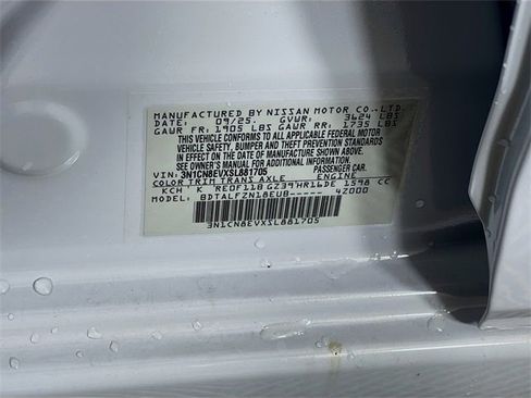 New 2025 Nissan Versa SV w/ Trunk Package image 21