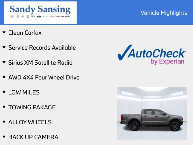 Used 2021 Ford Ranger XLT w/ Equipment Group 301A Mid AWD/4WD image 7