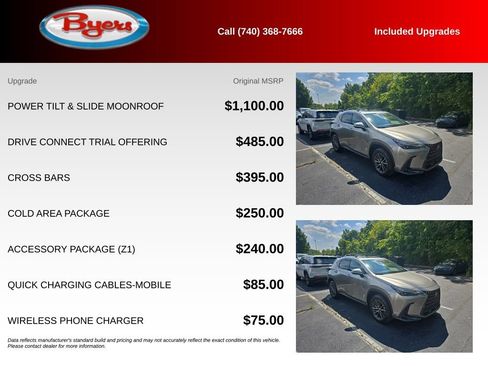 Used 2025 Lexus NX 250 FWD w/ Cold Area Package image 5