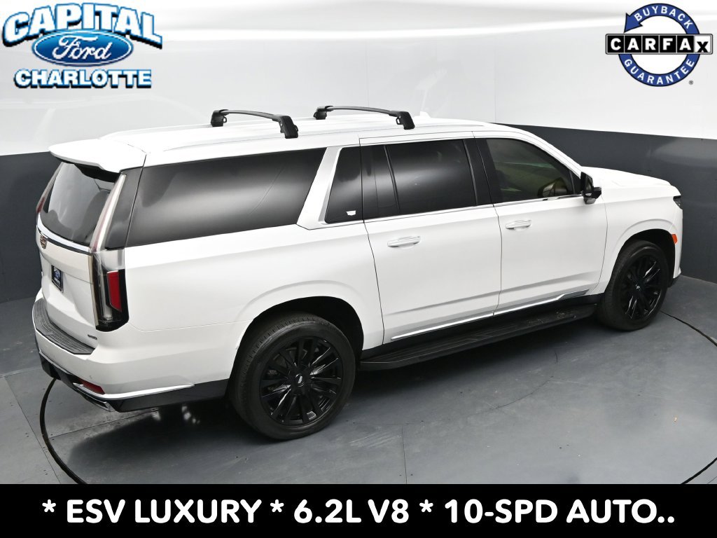 Used 2022 Cadillac Escalade ESV Luxury w/ LPO, Floor Liner Package AWD/4WD image 29