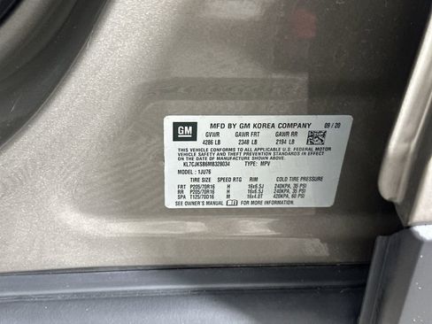 Certified 2021 Chevrolet Trax LS w/ Tint and Cruise Package FWD image 33