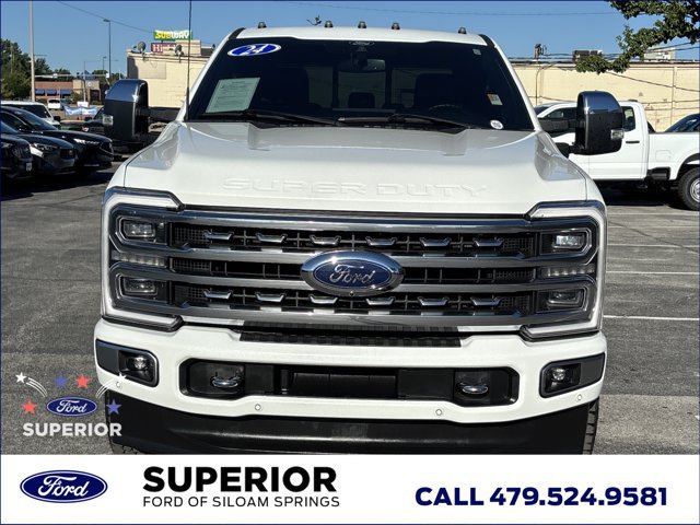 Used 2024 Ford F350 Platinum w/ Snow Plow Prep Package AWD/4WD image 12