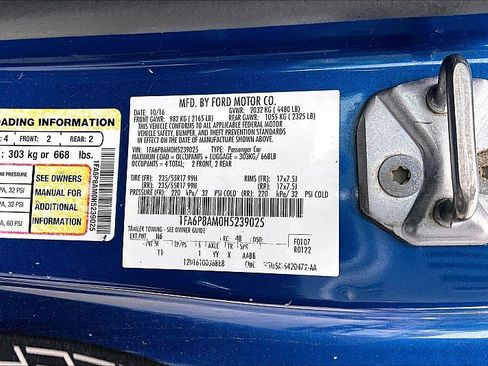 Used 2017 Ford Mustang 2d Fastback V6 image 27