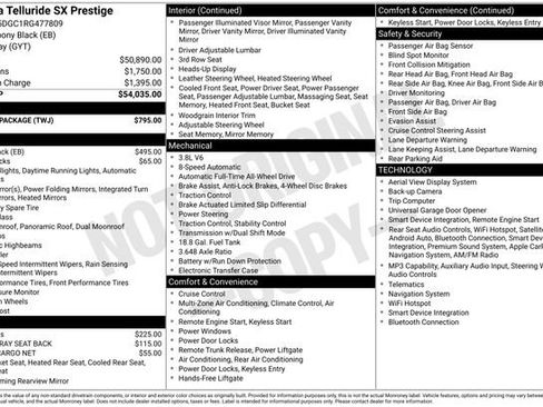 Used 2024 Kia Telluride SX Prestige w/ Towing Package AWD/4WD image 15