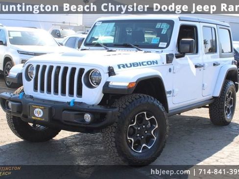 Used 2023 Jeep Wrangler Unlimited Rubicon 4xe w/ Steel Bumper Group image 11