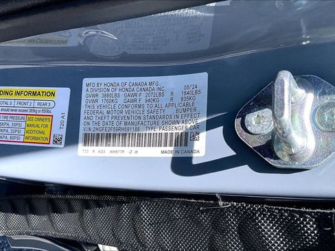 Certified 2024 Honda Civic Sport image 14