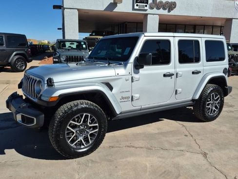 Used 2024 Jeep Wrangler Sahara w/ Technology Group image 1