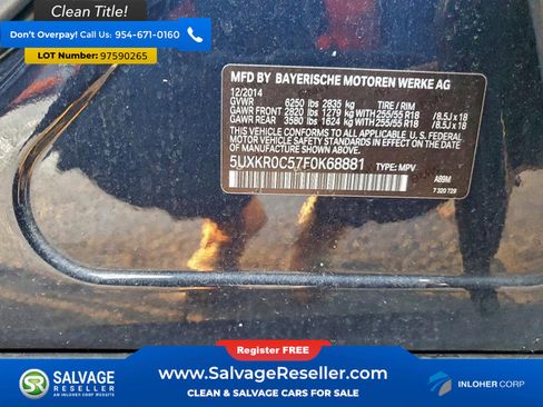 Used 2015 BMW X5 xDrive35i image 17