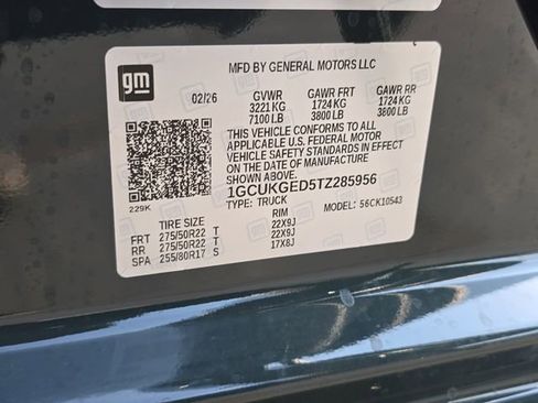 New 2026 Chevrolet Silverado 1500 LTZ w/ LTZ Premium Package AWD/4WD image 38