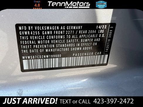 Used 2022 Volkswagen GTI SE FWD image 26