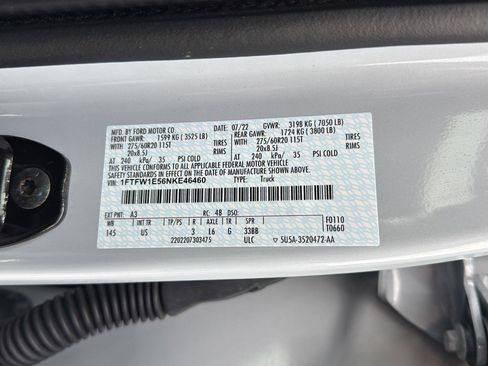 Used 2022 Ford F150 XLT w/ Equipment Group 302A High image 37