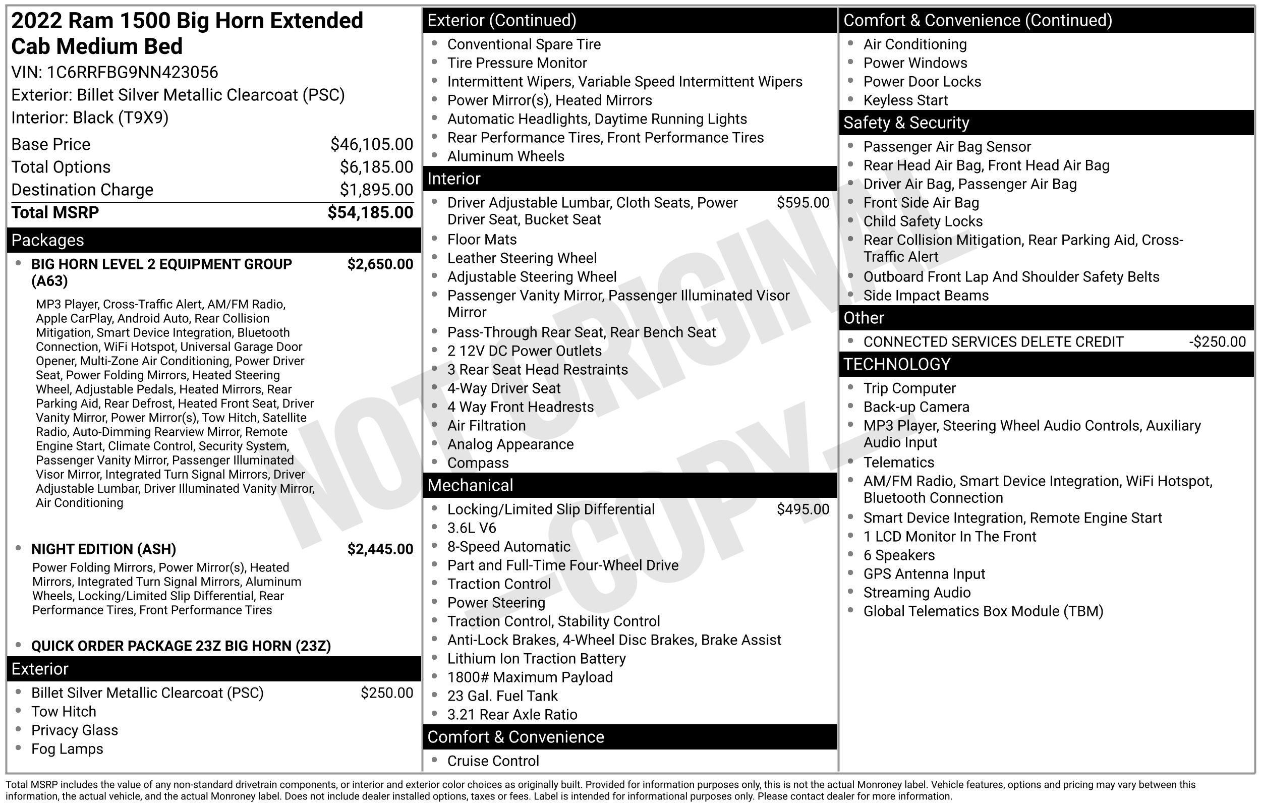 Used 2022 RAM 1500 Big Horn AWD/4WD image 2