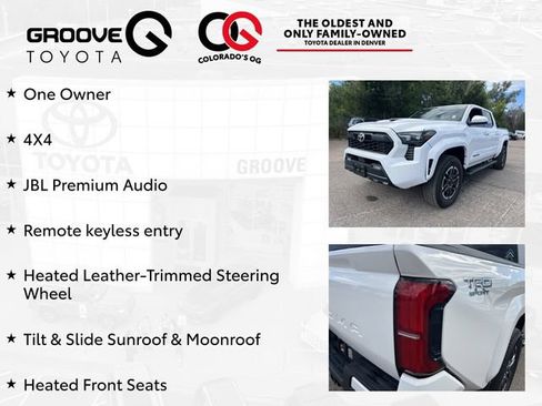 Used 2024 Toyota Tacoma TRD Sport w/ TRD Sport Upgrade Package AWD/4WD image 4