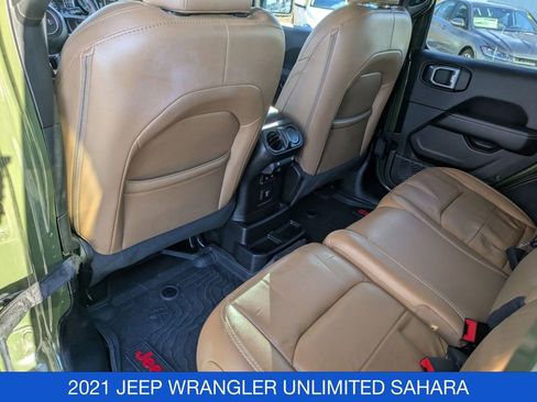 Used 2021 Jeep Wrangler Unlimited Sahara image 30