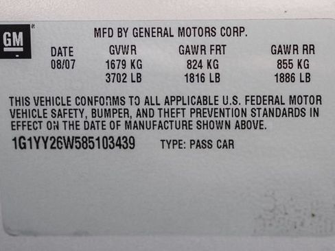 Used 2008 Chevrolet Corvette Coupe w/ Preferred Equipment Group RWD image 83