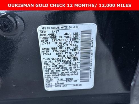 Used 2017 Nissan Rogue S image 33