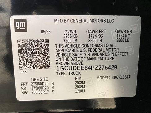 Certified 2023 Chevrolet Silverado 1500 RST w/ RST All Star Premium Package AWD/4WD image 33
