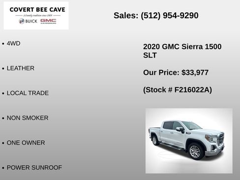 Used 2020 GMC Sierra 1500 SLT image 6