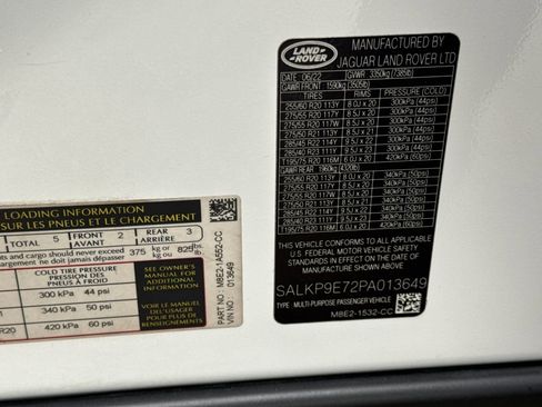 Used 2023 Land Rover Range Rover SE image 35