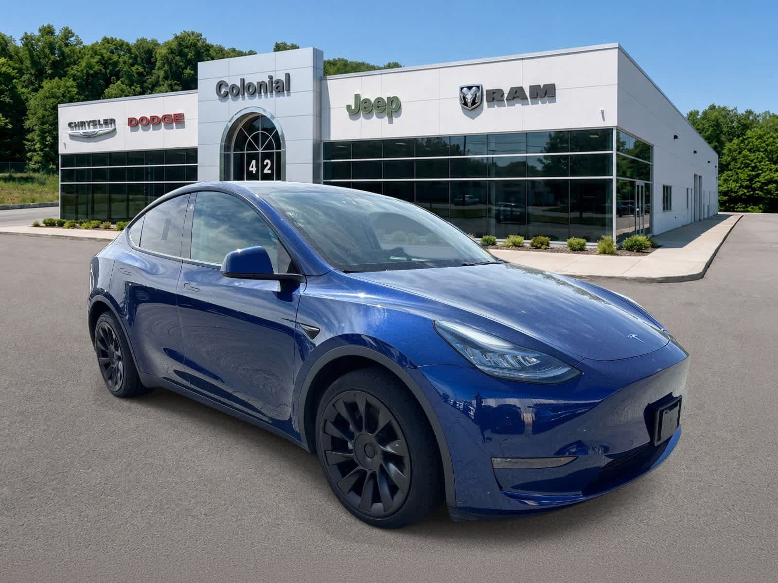 Used 2021 Tesla Model Y Long Range AWD/4WD image 7