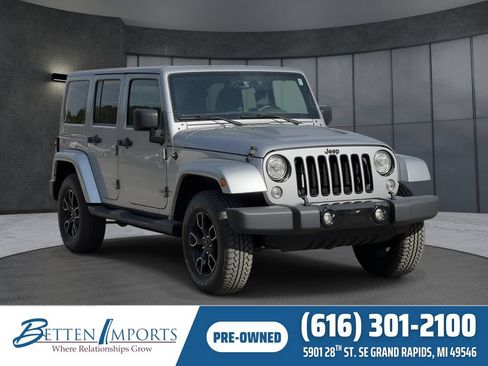 Used 2018 Jeep Wrangler Unlimited Sahara AWD/4WD image 1