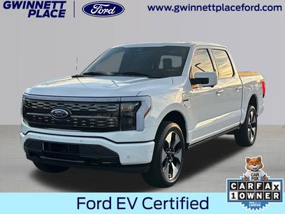 Certified 2023 Ford F150 Lightning Platinum