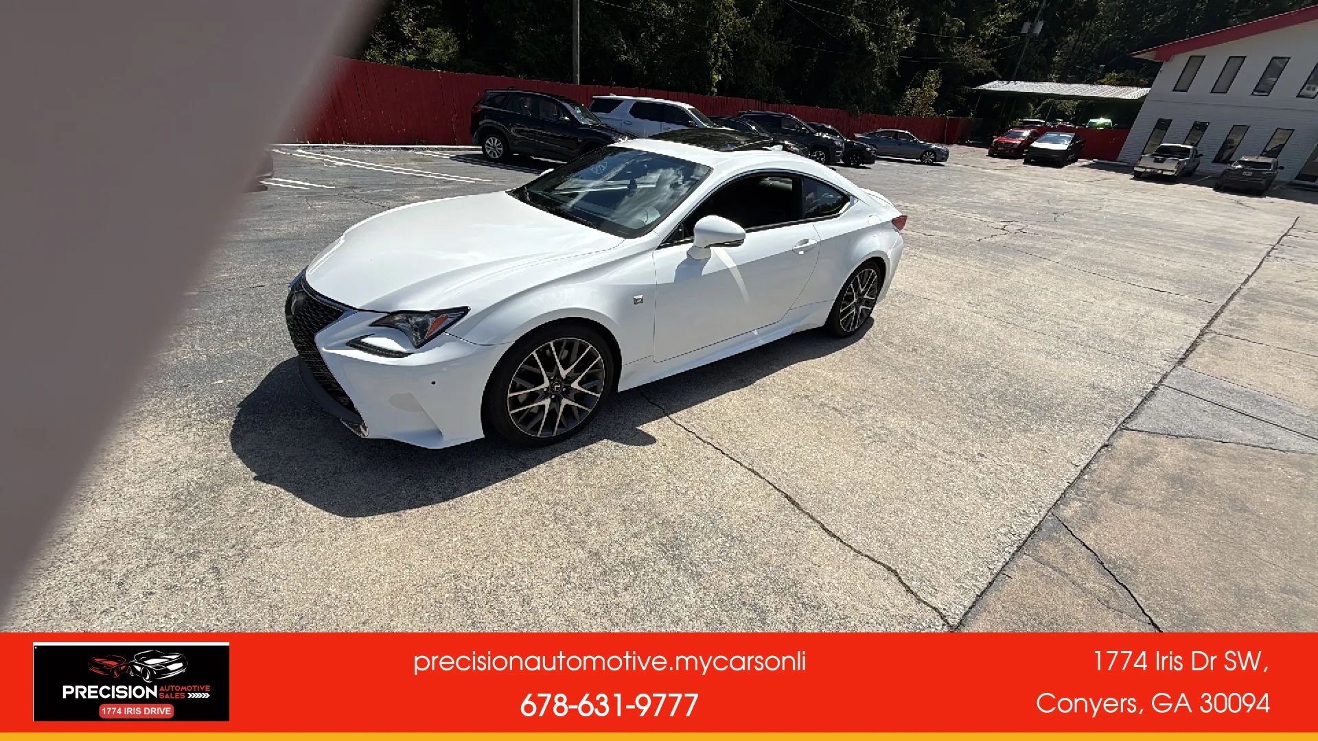 Used 2015 Lexus RC 350 w/ F Sport w/Summer Tires RWD image 2