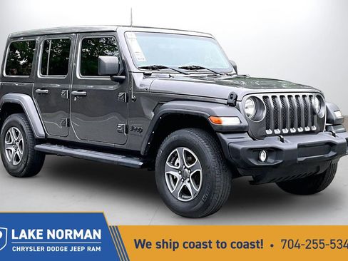 Certified 2022 Jeep Wrangler Unlimited Sport w/ Sun And Sound Package AWD/4WD image 1