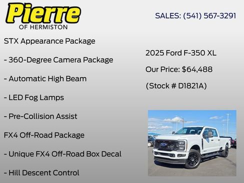 Used 2025 Ford F350 XL w/ STX Appearance Package AWD/4WD image 13