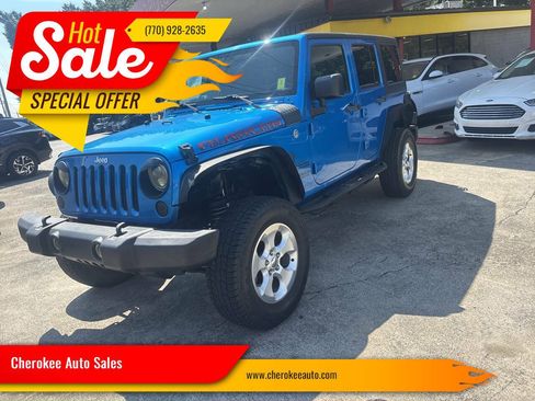 Used 2016 Jeep Wrangler Unlimited Sport w/ Connectivity Group AWD/4WD image 1