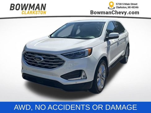 Used 2022 Ford Edge Titanium w/ Equipment Group 301A AWD/4WD image 1