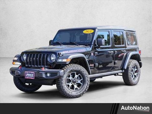 Used 2021 Jeep Wrangler Unlimited Rubicon w/ Cold Weather Group image 1