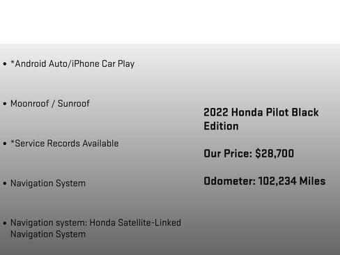 Used 2022 Honda Pilot Black Edition image 12