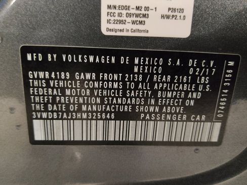 Used 2017 Volkswagen Jetta SE FWD image 33