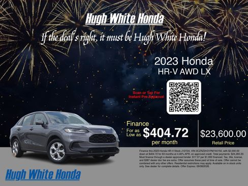 Used 2023 Honda HR-V LX image 3