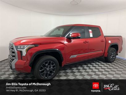 New 2025 Toyota Tundra Platinum