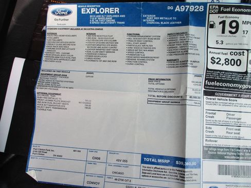 Used 2013 Ford Explorer XLT AWD/4WD image 33