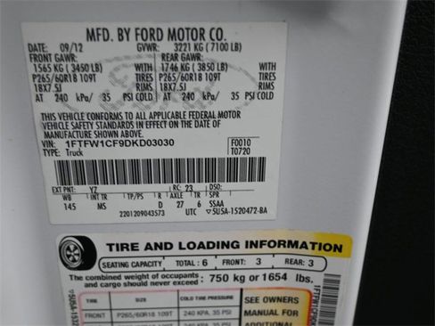 Used 2013 Ford F150 XLT w/ Luxury Equipment Group image 20